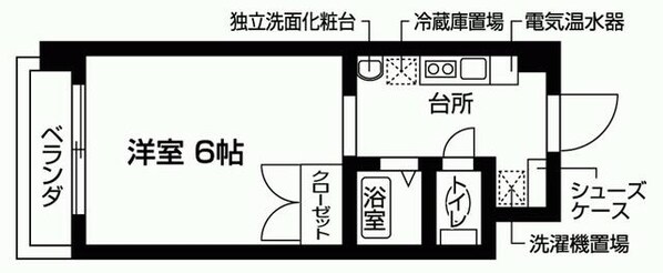 白金台駅 徒歩6分 2階の物件間取画像